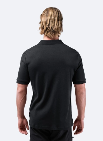 KOSZULKA MĘSKA ZHIK PRIMA COTTON POLO   POL-0170-M  BLACK
